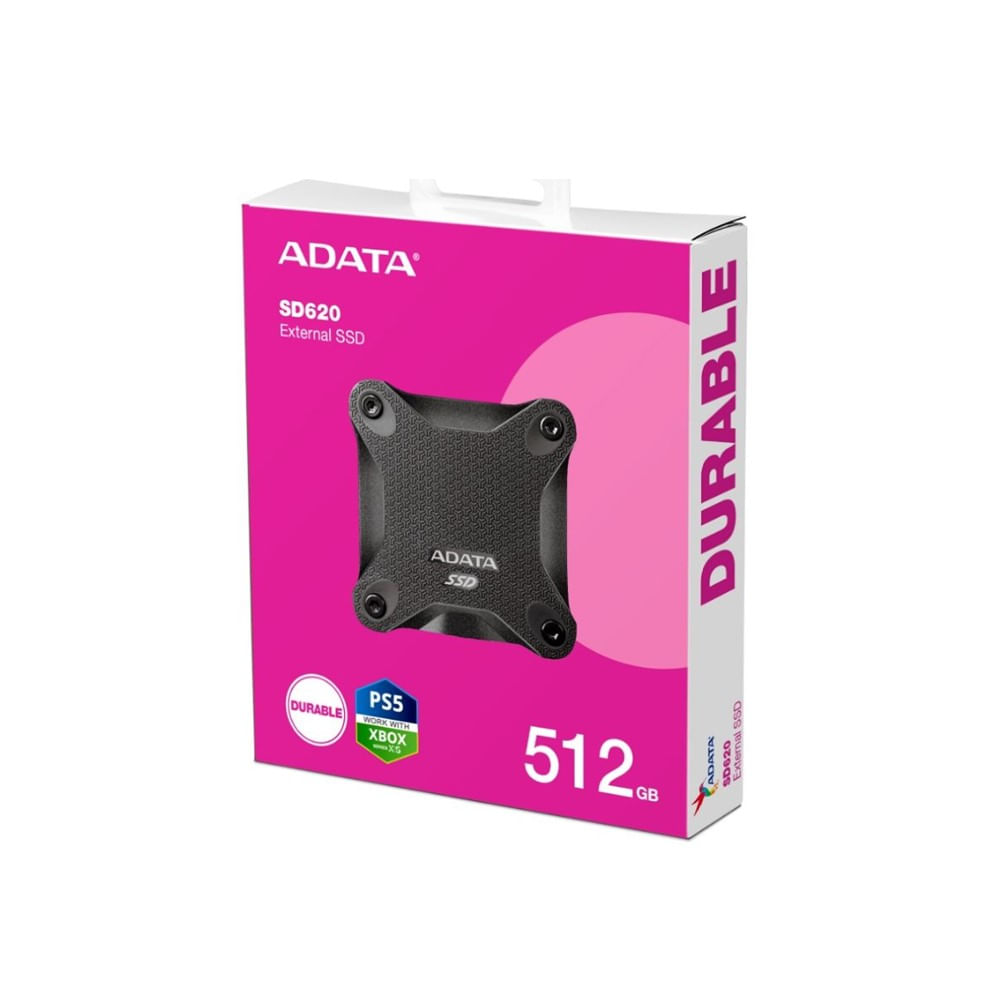[SD620-512GCBK] Unidad Estado Solido externa USB 3.2