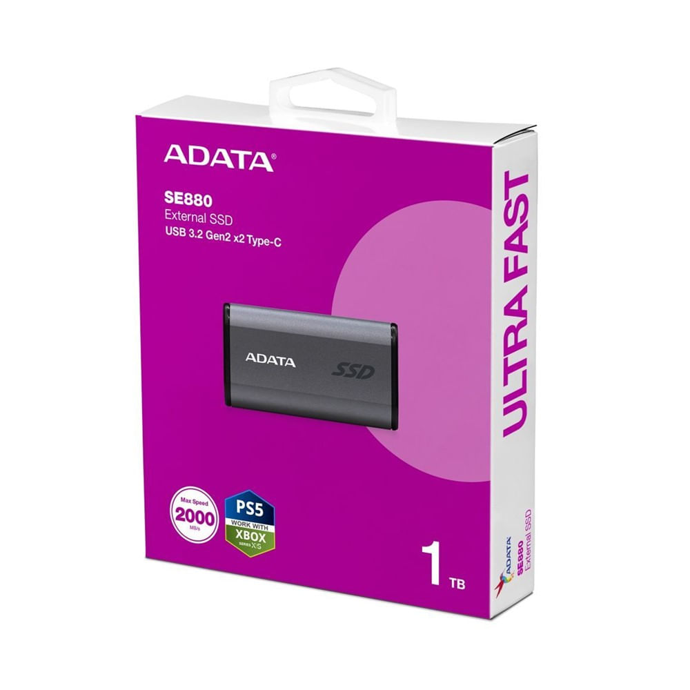 [AELI-SE880-1TCGY] [AELI-SE880-1TCGY] Unidad Estado Solido externa tipo C y USB 3.2