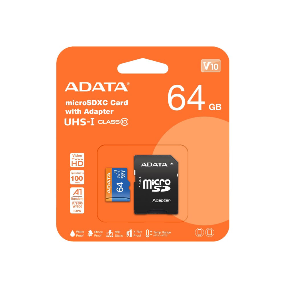 [AUSDX64GUICL10A1-RA1] Memoria Micro SD