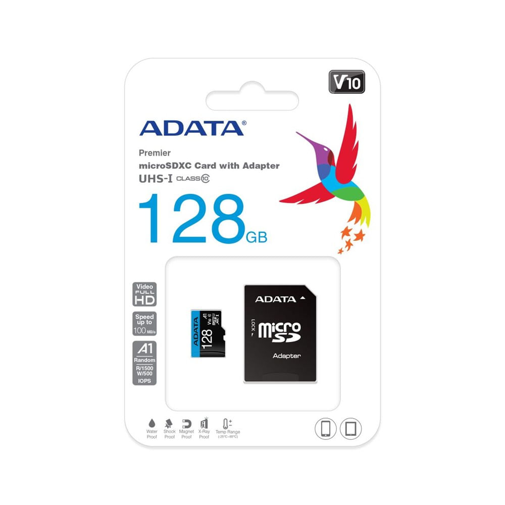 [AUSDX128GUICL10A1-RA1] [AUSDX128GUICL10A1-RA1] Memoria Micro SD