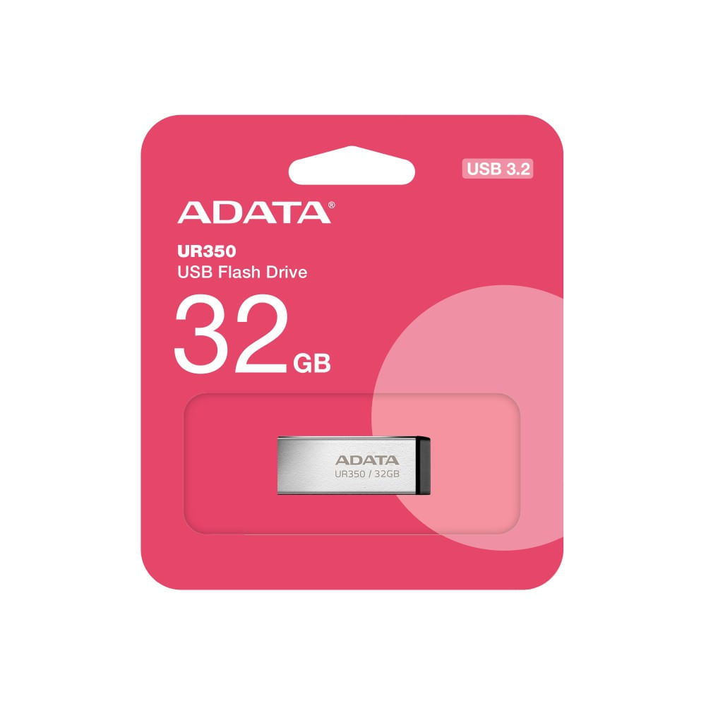[UR350-32G-RSR/BK] Memoria USB 3.2 metalica