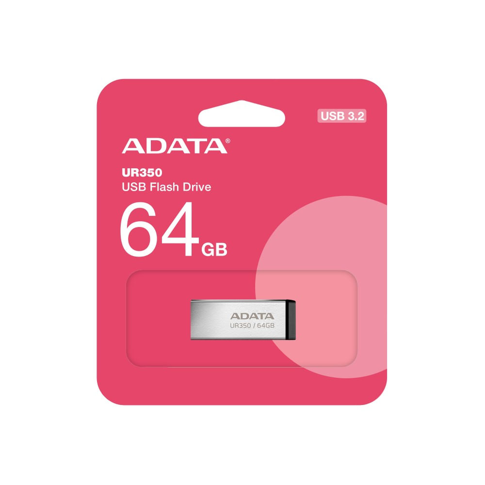 [UR350-64G-RSR/BK] [UR350-64G-RSR/BK] Memoria USB 3.2 metalica