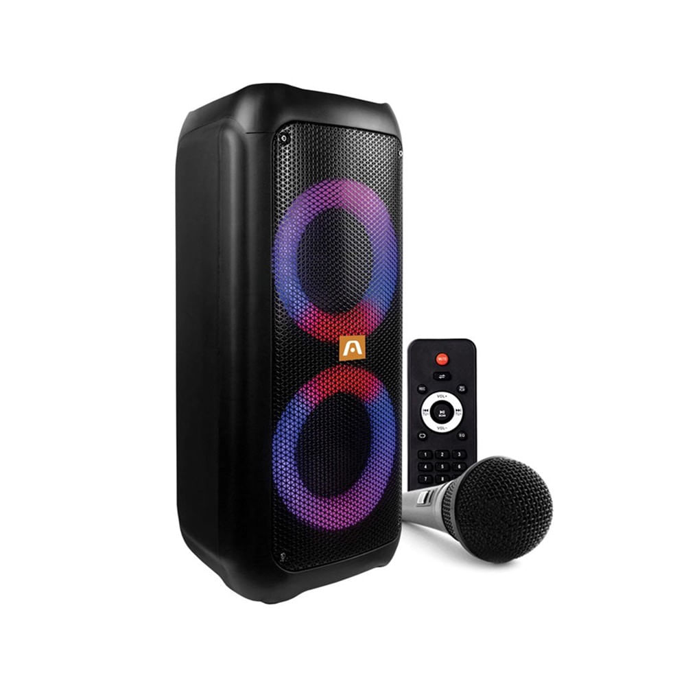 [ARG-SP-4060BK] [ARG-SP-4060BK] Parlante Argom bluetooth Inalambrico-Luz Led