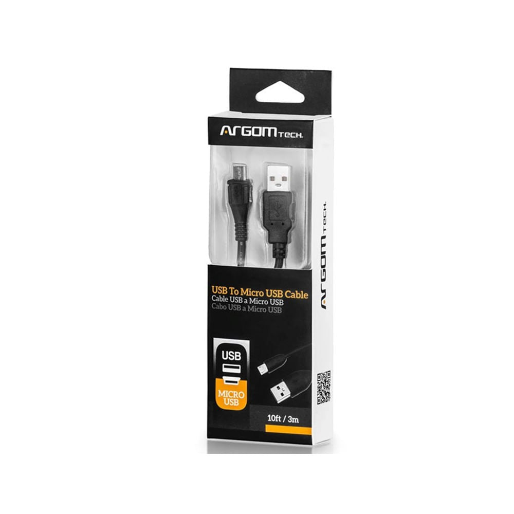 [ARG-CB-0044] Cable Argom USB 2.0 a Micro USB