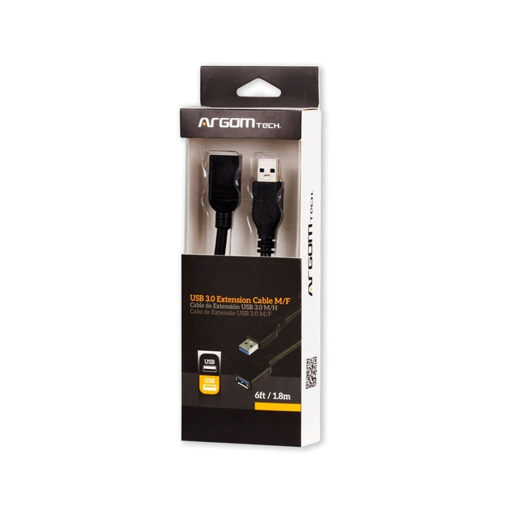 [ARG-CB-0046] Cable Argom USB 3.0 a USB de 1.8 m