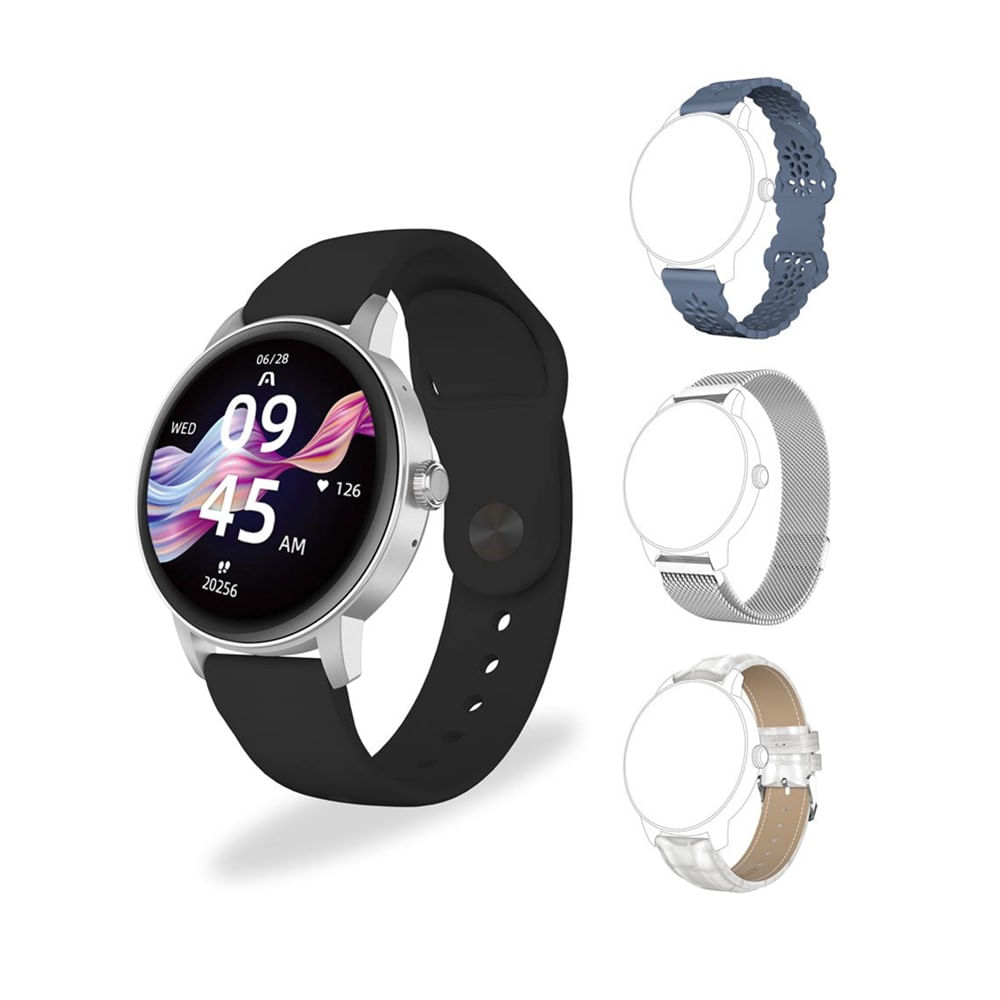 [ARG-WT-6030SL] Reloj Inteligente Argom SKEIWATCH C30 Gris