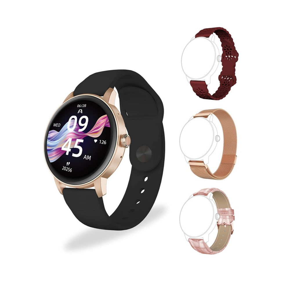 [ARG-WT-6030RG] [ARG-WT-6030RG] Reloj Inteligente Argom SKEIWATCH C30 Rosado