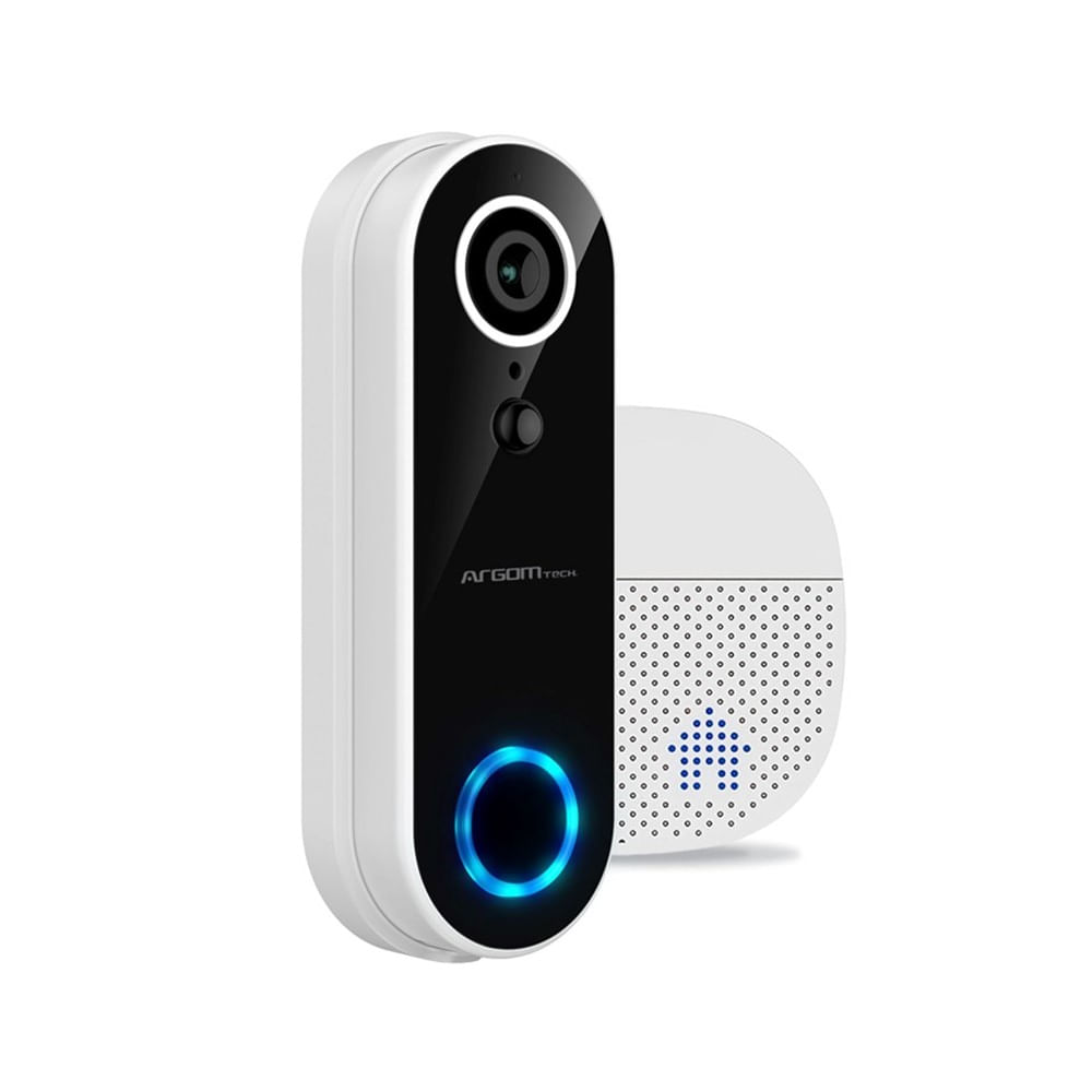 [ARG-SV-8002WT] Timbre Con Camara Argom Full HD 1080P-WI-FI