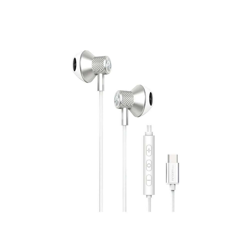 [ARG-HS-2032WT] [ARG-HS-2032WT] Auriculares Argom negros tipo c Aura