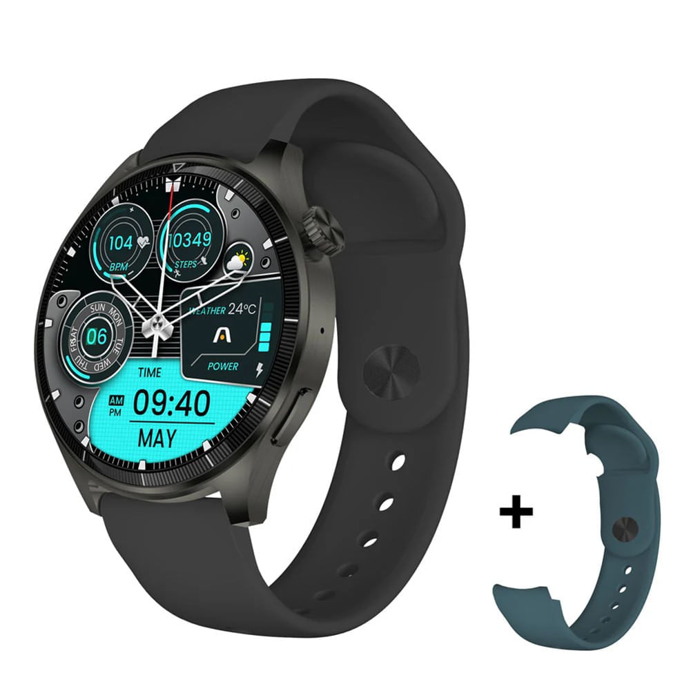 [ARG-WT-6061BK] [ARG-WT-6061BK] Reloj Inteligente Argom SKEIWATCH C61 Negro