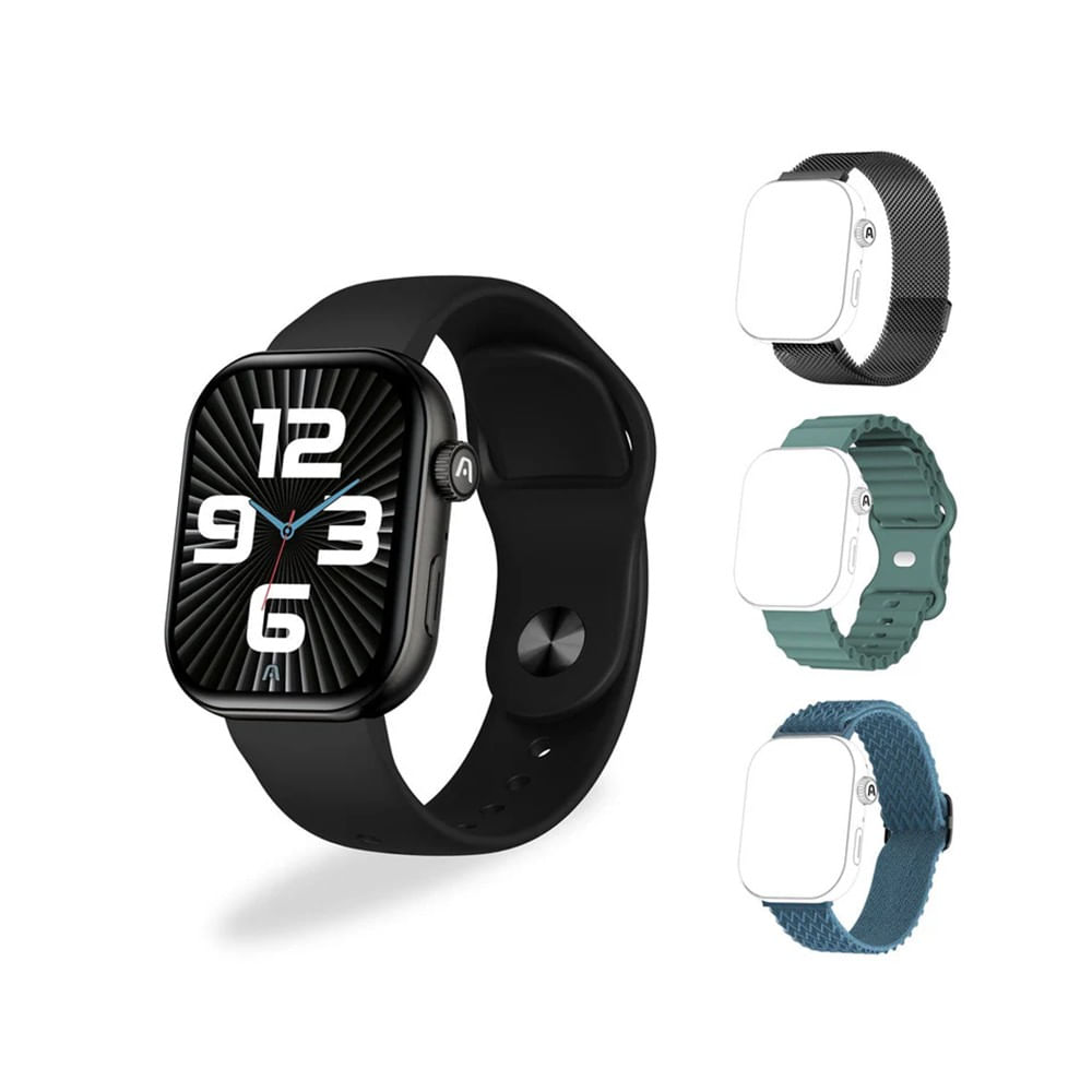 [ARG-WT-6040BK] [ARG-WT-6040BK] Reloj Inteligente Argom S40 Negro