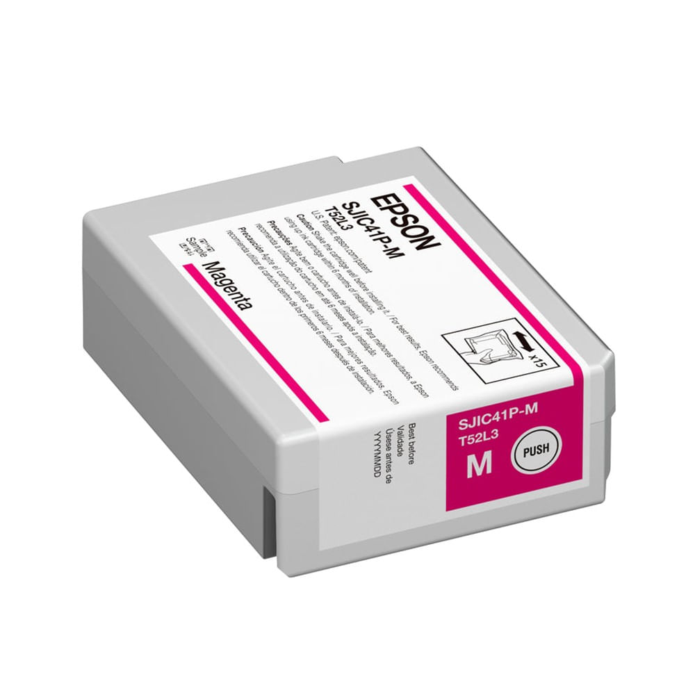[C13T52L320] Cartucho Epson de tinta Magenta para TM-C4000