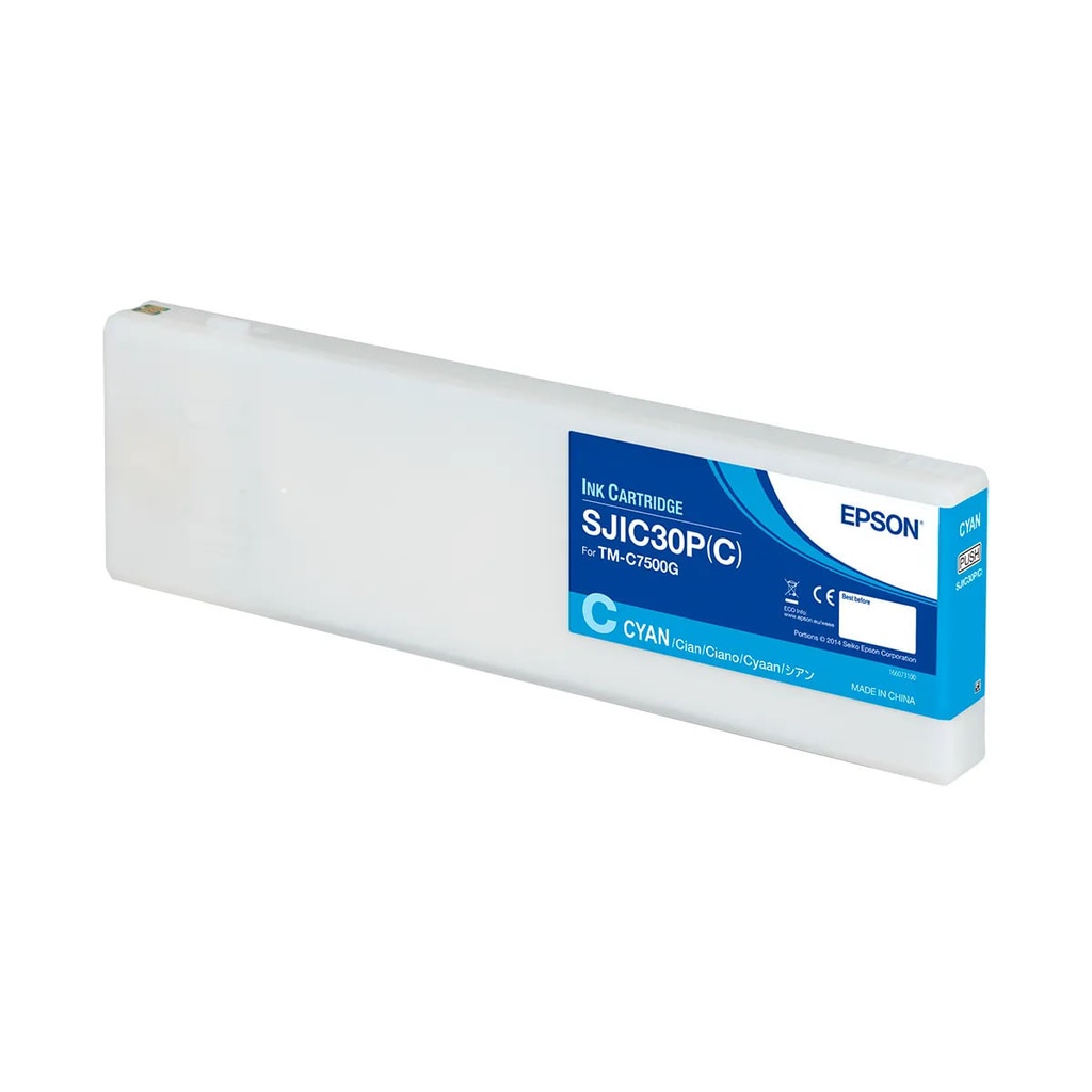 [C33S020615] Cartucho de tinta Epson Cyan para TM-C7500