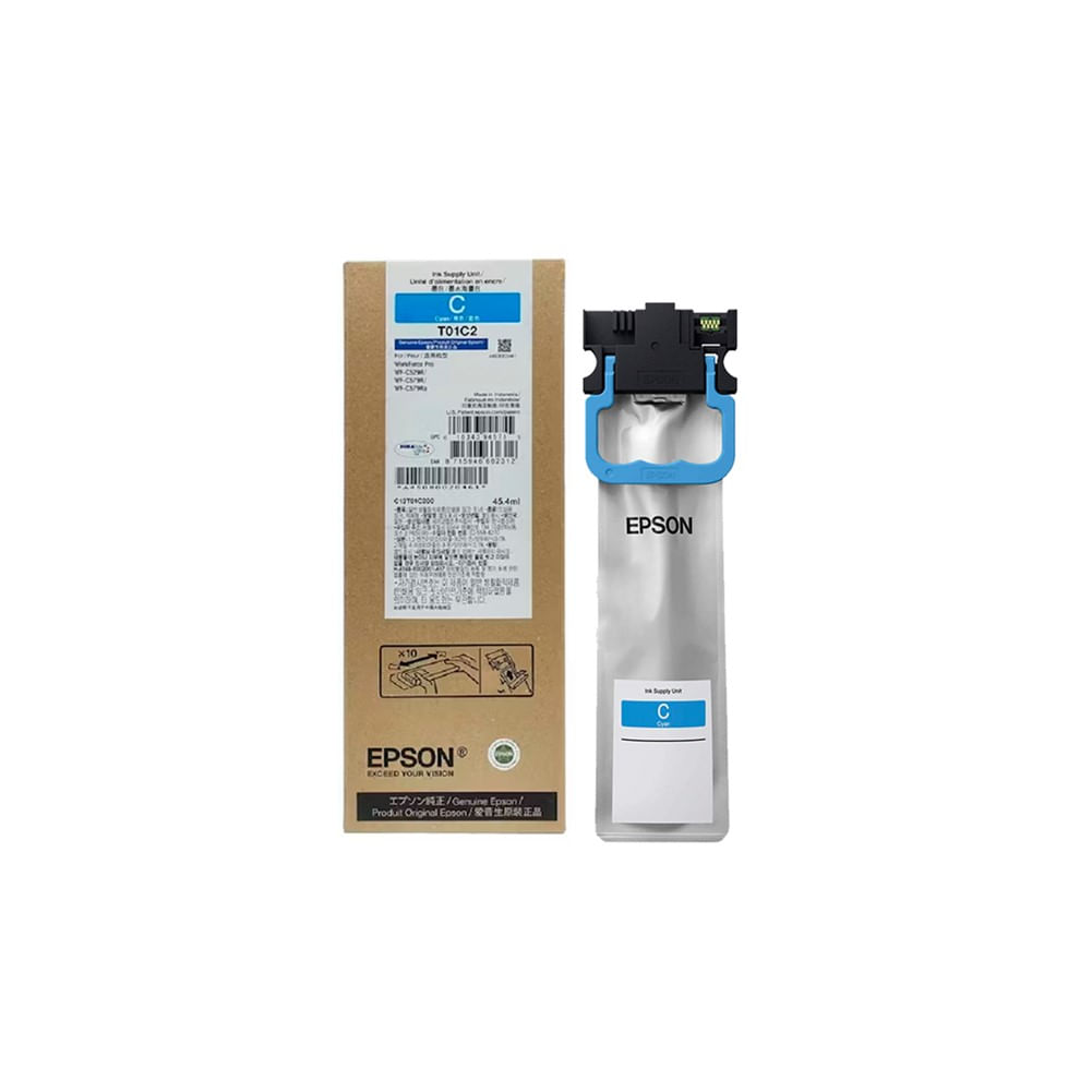 [T01C200] Tinta Epson Cyan DURABrite Ultra T01C
