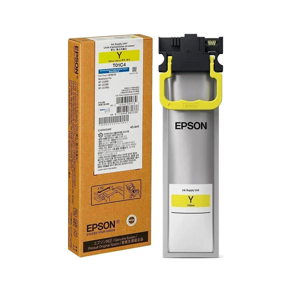 [T01C400] Bolsa de tinta Epson Amarilla para WF-C579R
