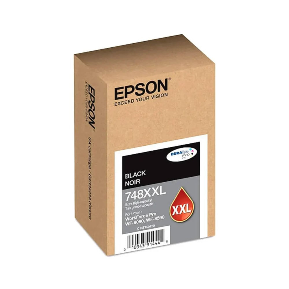 [T748XXL120-AL] Cartucho Epson de tinta Negra WF-6090/6590