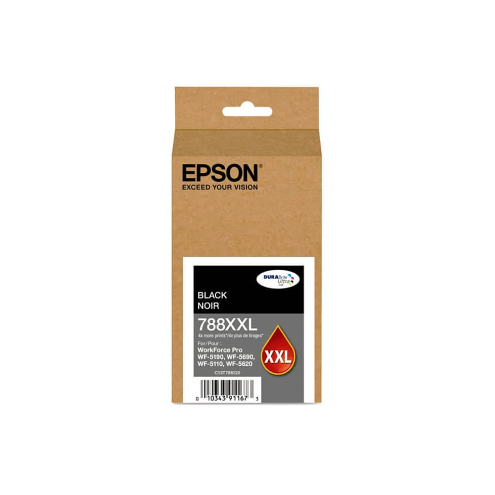 [T788XXL120-AL] Cartucho de tinta Negra Epson WF-5190/WF-5690