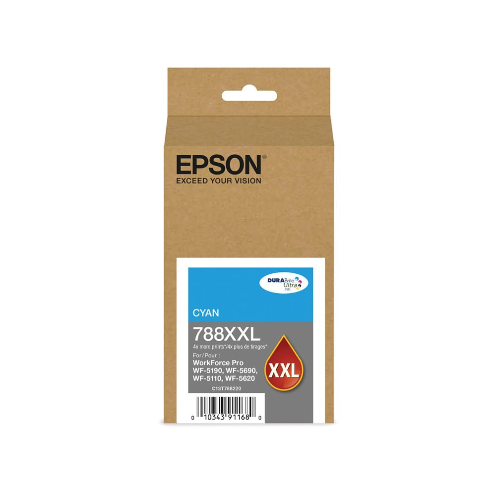 [T788XXL220-AL] Cartucho de tinta Cyan Epson WF-5190/WF-5690