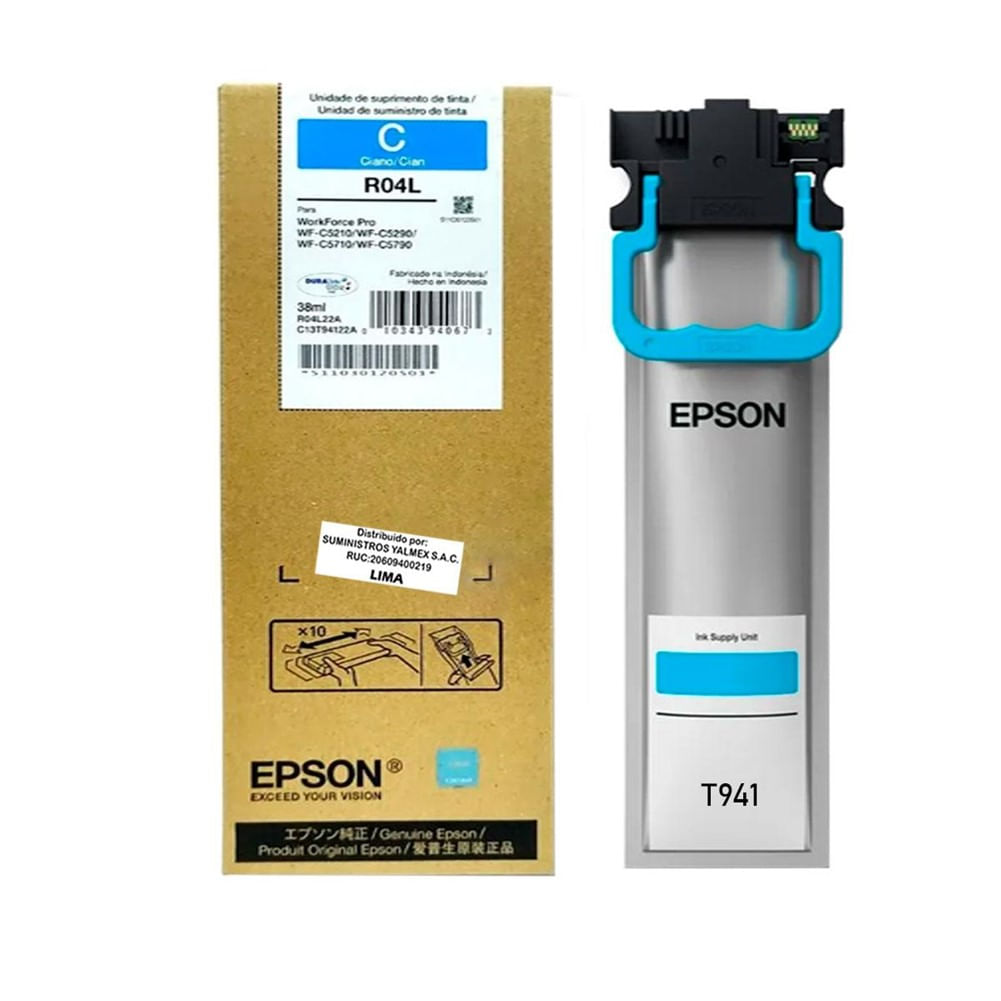 [T941220-AL] Bolsa Epson de Tinta Cian T941