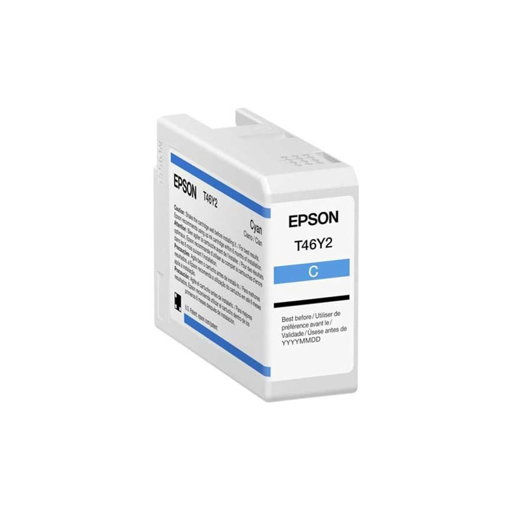 [T46Y200] Cartucho de Tinta Epson T46Y Cyan 50 ML