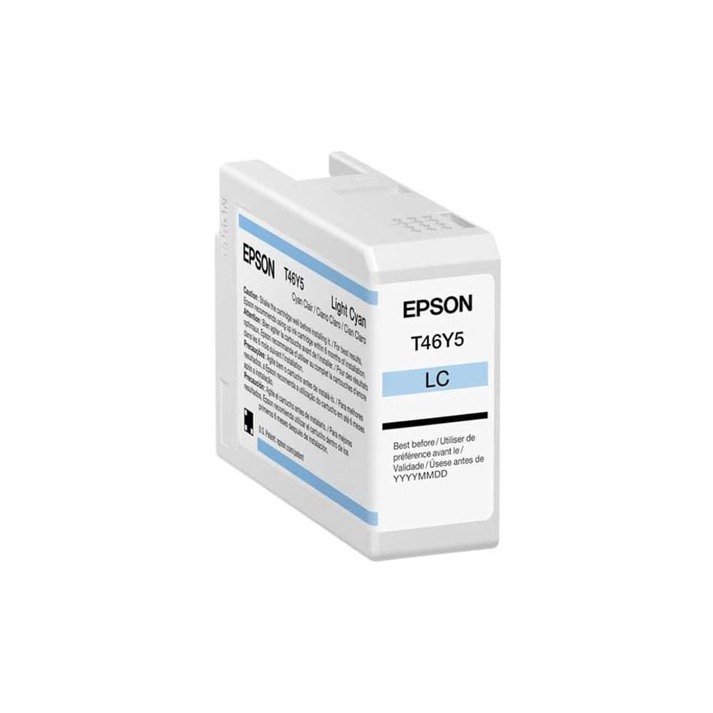 [T46Y500] Cartucho de Tinta Epson T46Y Light Cyan 50 ML
