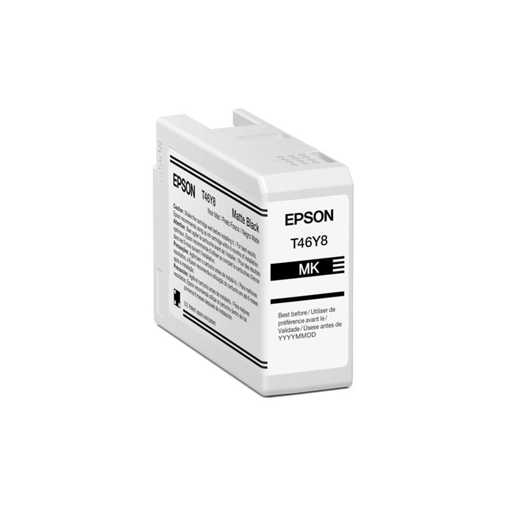[T46Y800] Cartucho de Tinta Epson T46Y Matte Black 50 ML