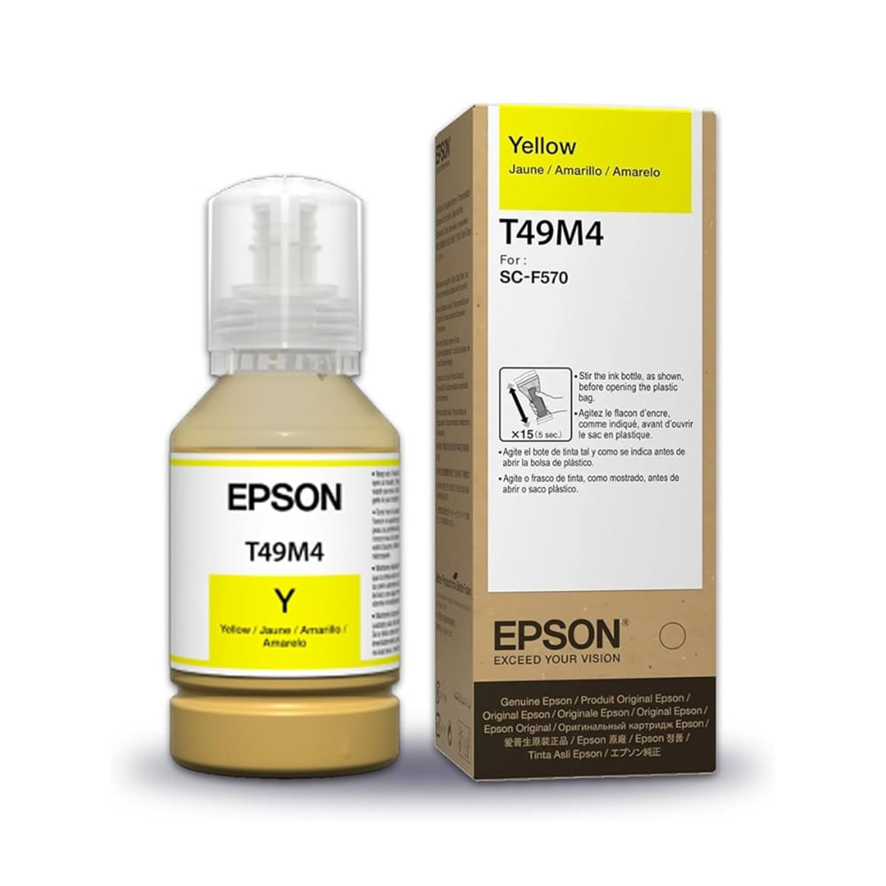 [T49M420] Botella EPSON Yellow Ink Cart - 140ml