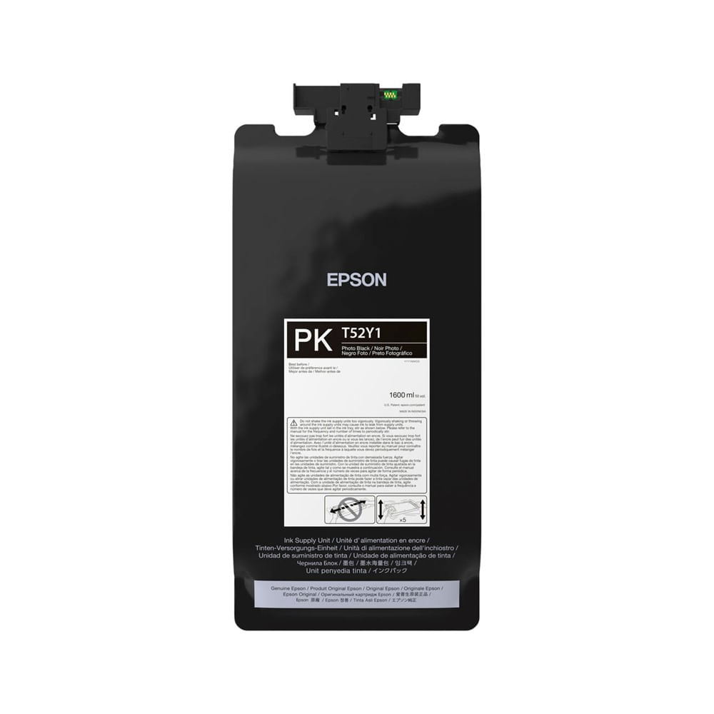 [T52Y120] Bolsa de Tinta Epson UltraChrome® XD3 Negra Photo
