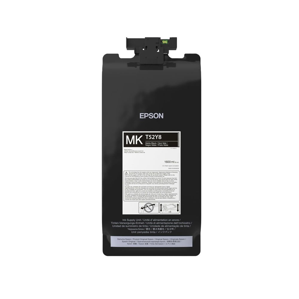 [T52Y820] Bolsa de Tinta Epson UltraChrome® XD3 Negra Mate