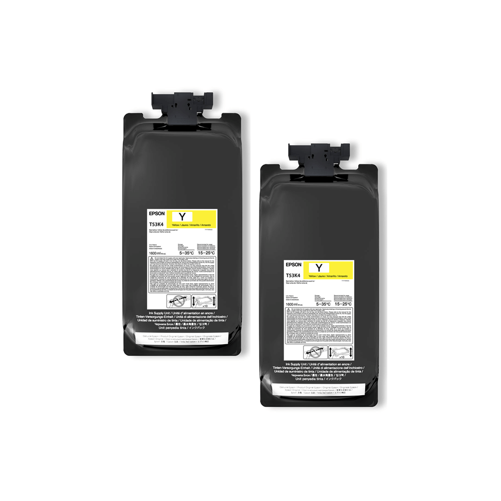[T53K420] Ultrachrome Ds Yellow Ink Bag X2 - 1.6lt
