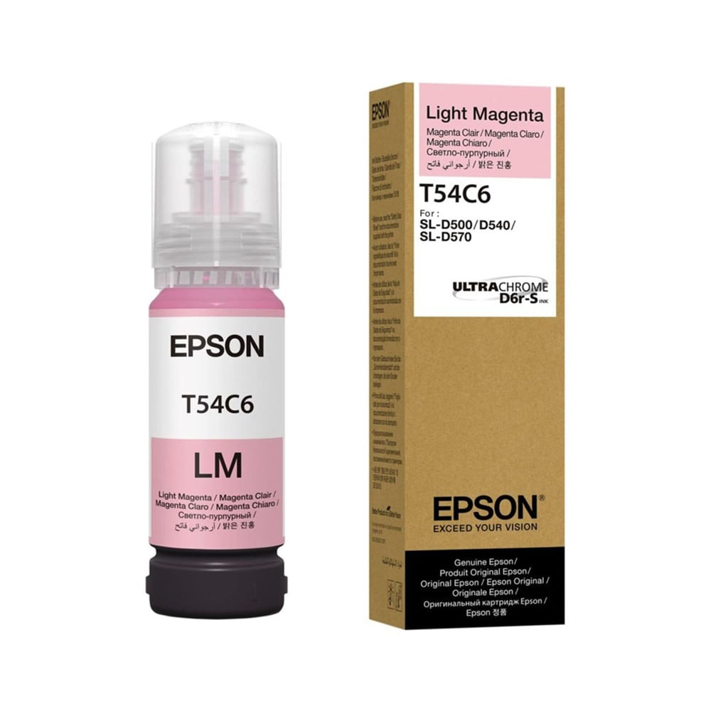 [T54C620] Botella de tinta Epson Magenta Claro 70ML / D570SE