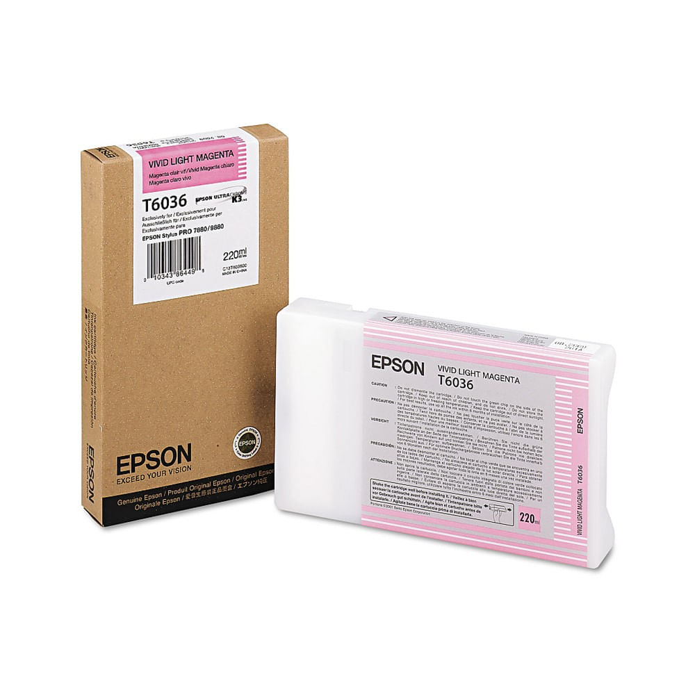 [T603600] Cartucho EPSON magenta claro vivo 220ML