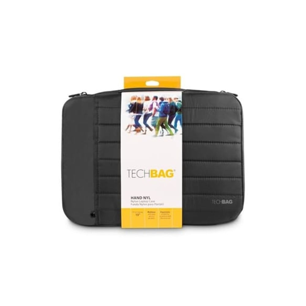 [HAND-NYL-01BLAC] Protector Para Portatil en Nylon  13" Horizontal