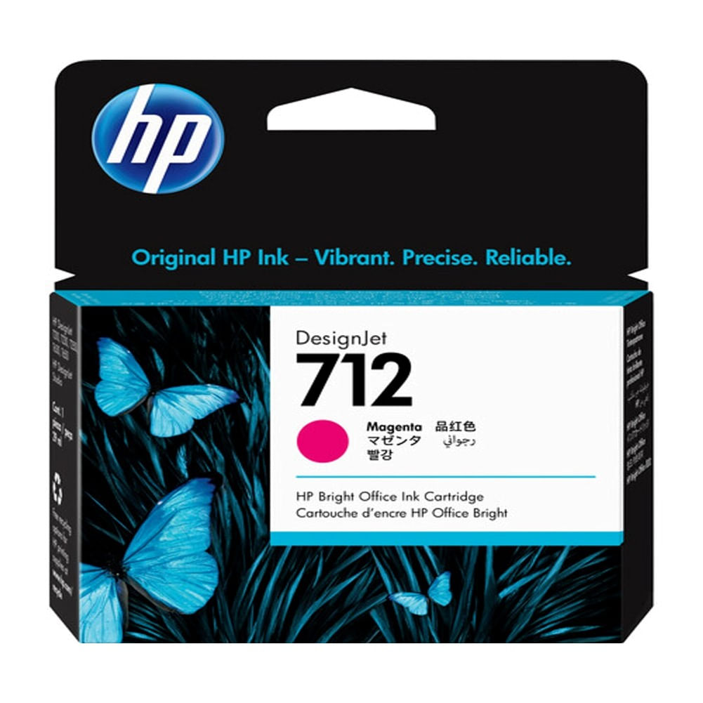[3ED68A] Cartucho de tinta HP 712 29ml Magenta Ink Cartridge para T250/T650