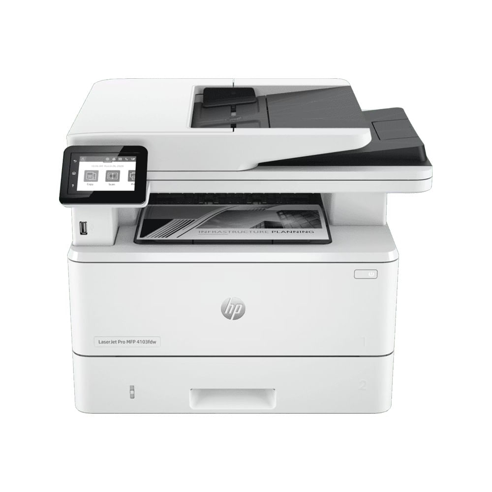 [2Z629A#BGJ] Multifuncional  HP LaserJet Pro MFP 4103fdw Monocromática