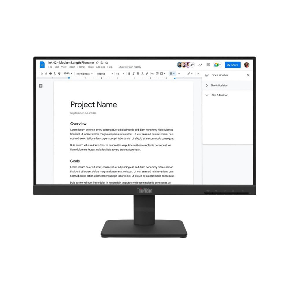 [64CBKAR6LA] ThinkVision S22-4e 21.5