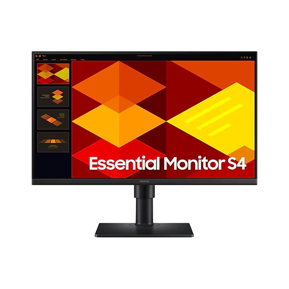 [LS24D402GANXGO] [LS24D402GANXGO] Monitor Samsung 24" Plano Full HD 100Hz Altura Ajustable Pivot HDMI DP USB Panel IPS