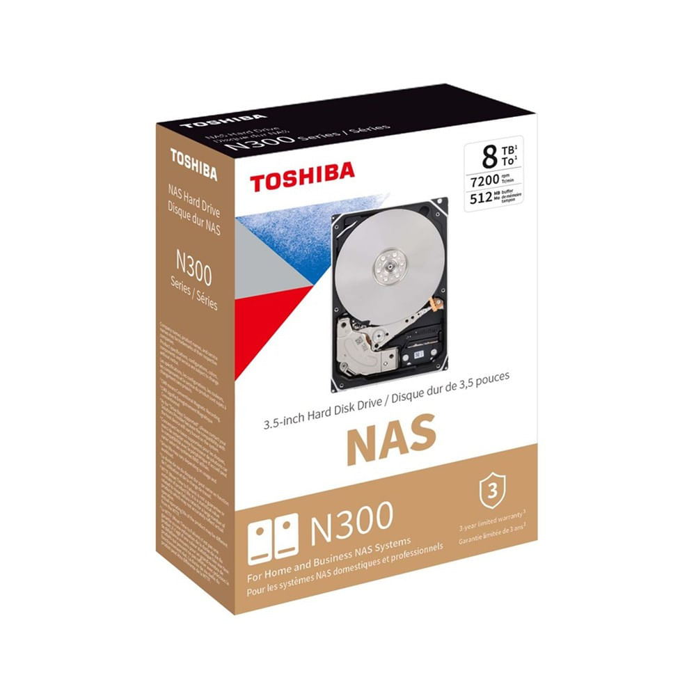 [HDWG780XZSTA] [HDWG780XZSTA] Disco Duro Interno para NAS N300 8TB